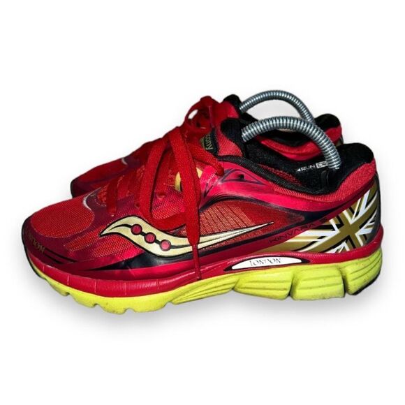 Saucony Shoes - Saucony Kinvara 5 London Red/Gold/Yellow S10254-11 Women's 6